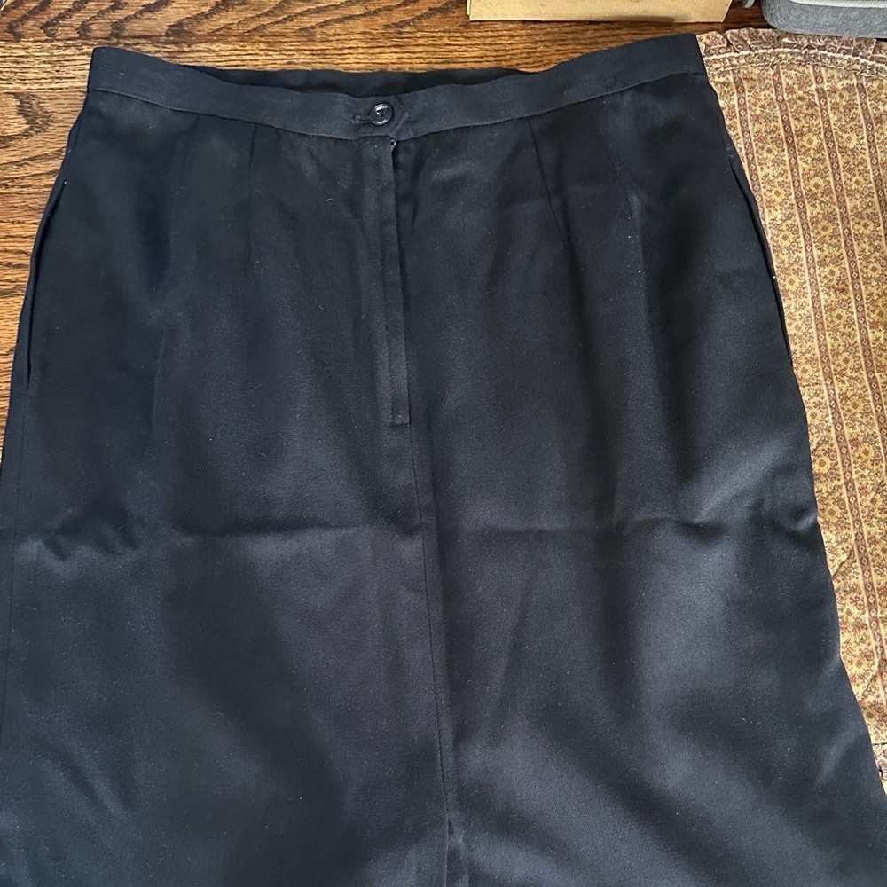 Classic Black Pencil Skirt for Women